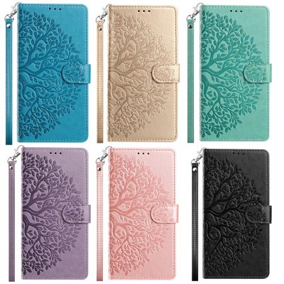 Flip Gemustert HandyHülle Book Kunstleder Wallet Tasche Schutzhülle Case Etui Y8