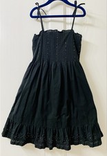 Gap Girls 6/7 Black Beaded Dress Versatile Classic Formal Holiday All Seasons