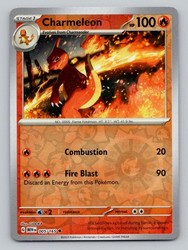 Charmeleon 005/165 Reverse Holo Scarlet & Violet 151