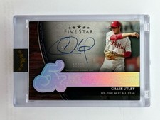 2025 Topps Five Star - Five Time Signatures, Chase Utley /50 #FTS-CU