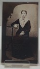 WOMAN - vintage PHOTOGRAPH - CDV - listing #7993 — photo 2