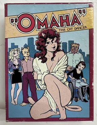 KITCHEN SINK PRESS OMAHA THE CAT DANCER CARD SET 