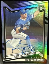 Panini Elite Extra Edition 2022 - Robby Snelling #39 Firme (AU, RC)