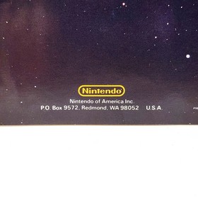 Super Mario Bros - NES Matte Sticker Seal 1985 Test Market Release - CIB GRAIL