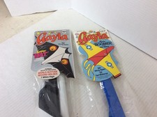 NOS Vintage 1981 Gayla Super Bat Keel Guided Plastic Kite 50" Wing New Sealed