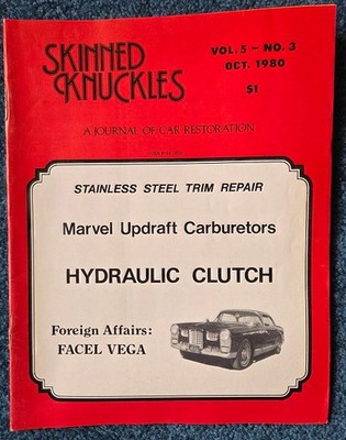 Skinned Knuckles Magazine October 1980