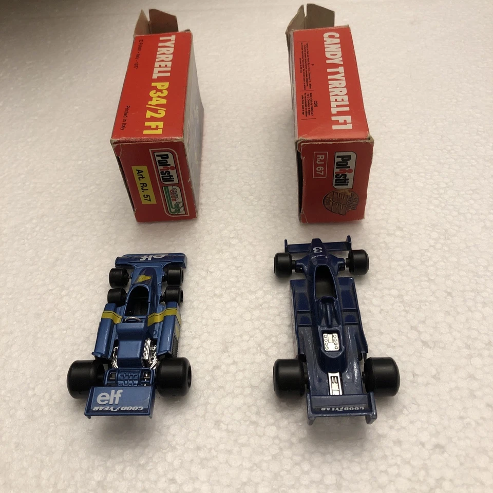 Polistil Serie RJ Lotto di 2 Auto Corsa Vari Team Corse In Ottime Condizioni - Immagine 3 di 4