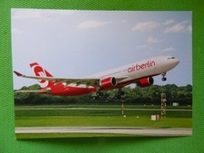 AIR BERLIN AIRBUS A 330/ AIRLINE ISSUE / CARTE COMPAGNIE