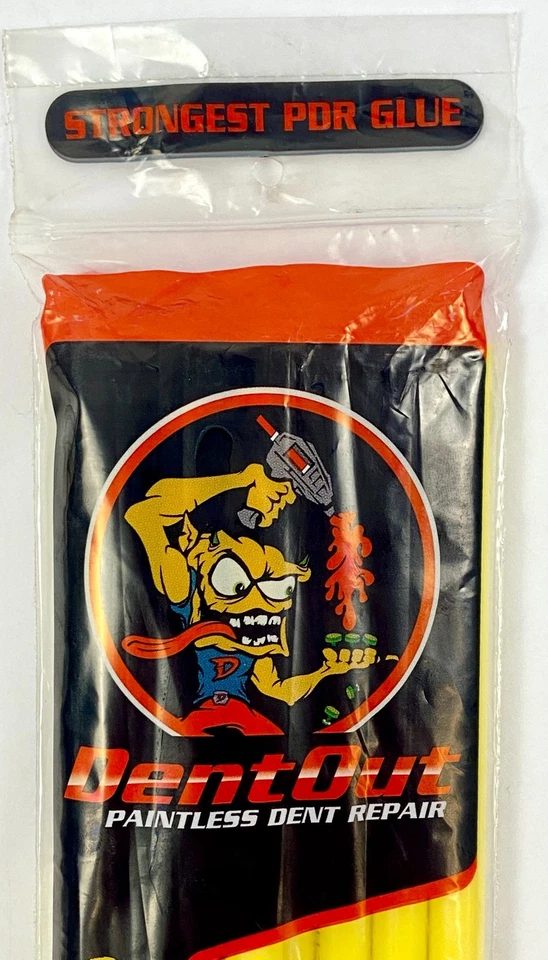 Pacote com 10 bastões de cola DentOut monstruosos amarelos PDR - Imagem 3 de 4