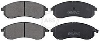 A.B.S. Bremsbelagsatz Scheibenbremse 37481 FüR Mitsubishi L200 K64T 4WD K74T