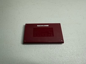 Nintendo Game & Watch Super Mario Bros Handheld Console Clock - Tested