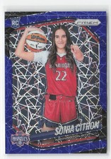 2025 Panini Prizm WNBA #148 Sonia Citron Blue Velocity Prizms