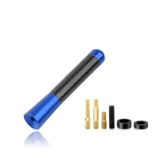 Sylvil Car Short Antenna 3.15" Aluminum Radio Antennas Replacement Carbon Fib...