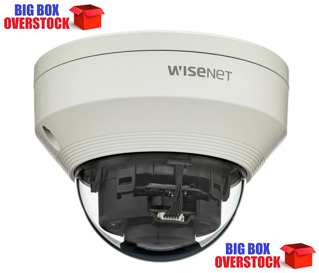 Hanwha Techwin  ANV-L7012R 4MP Vandal Dome Security Camera, A Series 2.8mm Lens