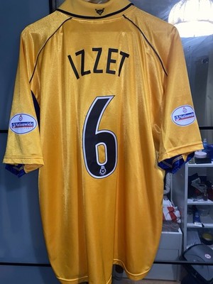 RARE Authentic Leicester City FC 2002/2003 Football Shirt Muzzy Izzet 6
