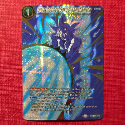 Bandai Ultra Instinct Goku's Kamehameha BT8-031 IAR Iconic Attack Foil EN