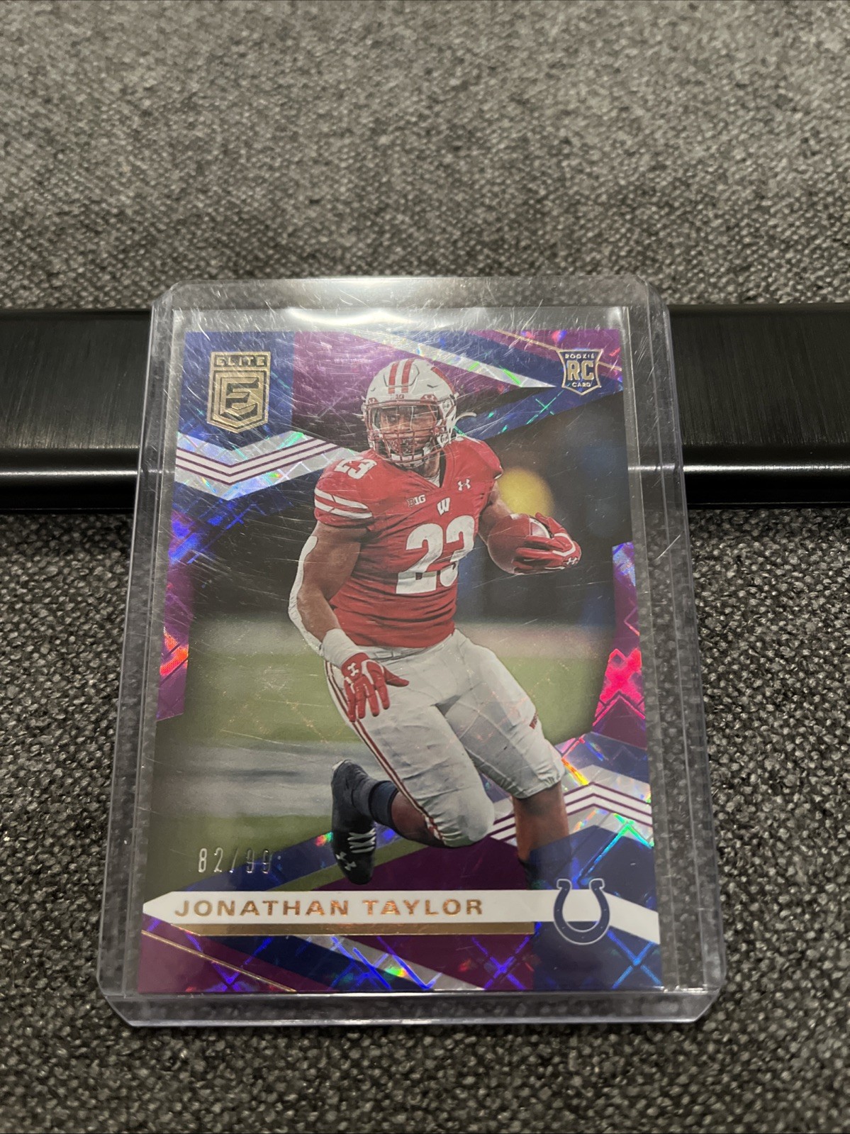 2020 Panini Donruss Elite Rookies Purple 82/99 Jonathan Taylor #110 Rookie RC