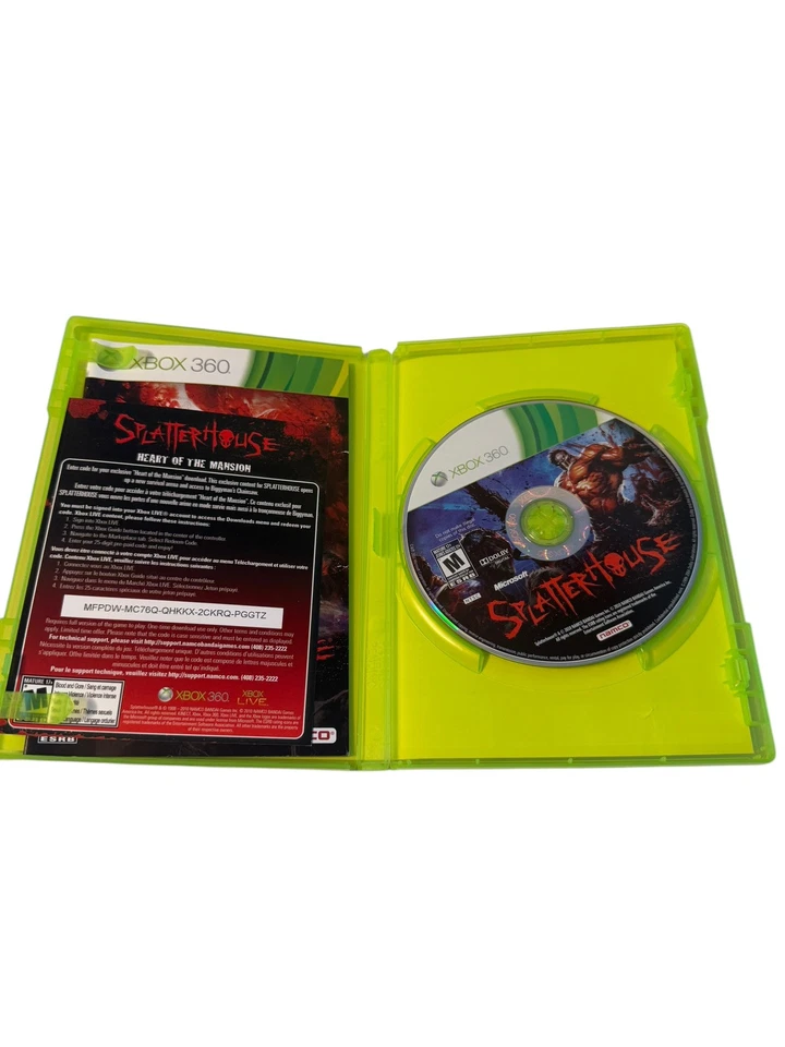 Splatterhouse (Microsoft Xbox 360) Complete W/ Manual - Image 2 of 4