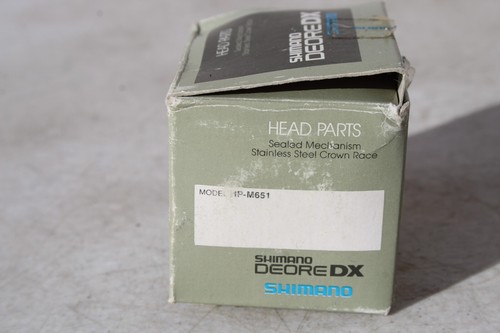 Cuffia Shimano Deore DX HP-M651 1-1/8” nera mountain bike vintage nuova NOS - Foto 6 di 14