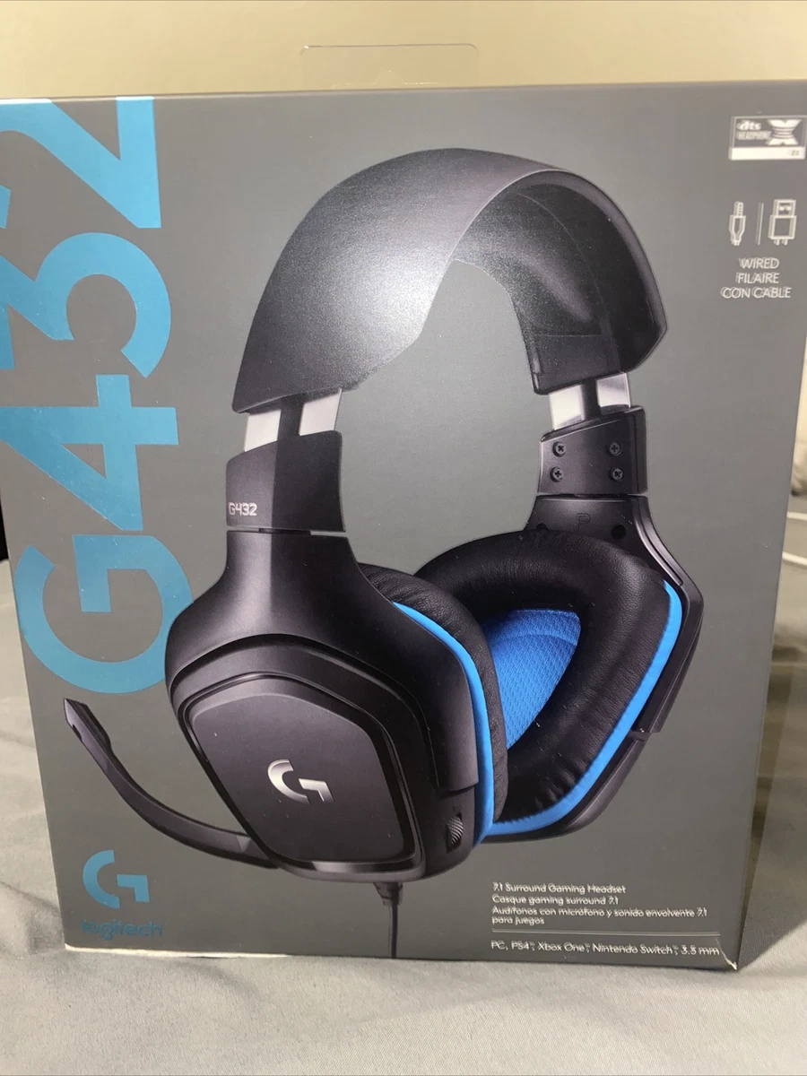 Logitech G432 7.1 Surround Gaming Head Set 981-000769