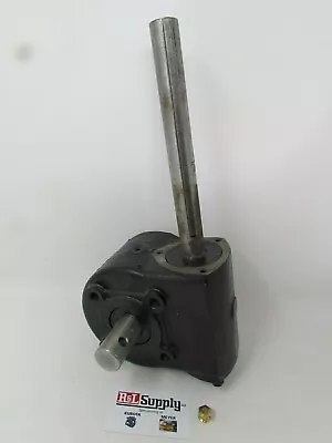 BUYERS, SALTDOGG, AIRFLO NEW BUYERS SALTDOGG GEARBOX ASSY V BOX STAINLESS SALT SPREADER 1" 1401200