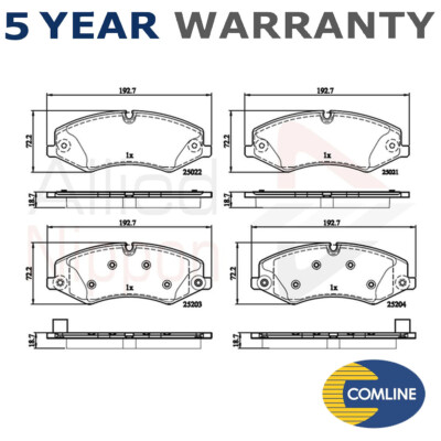 Allied Nippon Front Brake Pads Set Fits Land Rover Discovery Range Sport #3