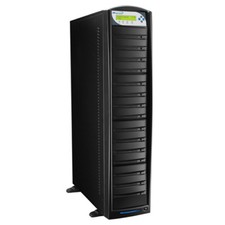 1-14 Network DVD CD Disc Duplicator Copier USB 3.0 320GB HDD SHARKNET-14T-DVD-BK