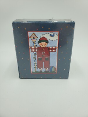 New Lang Box Buddies Christmas Ornament ''Tommy'' By Sherri Buck Baldwin