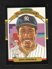 1987 Dave Winfield New York Yankees Donruss Diamond King Baseball Card #20 NM