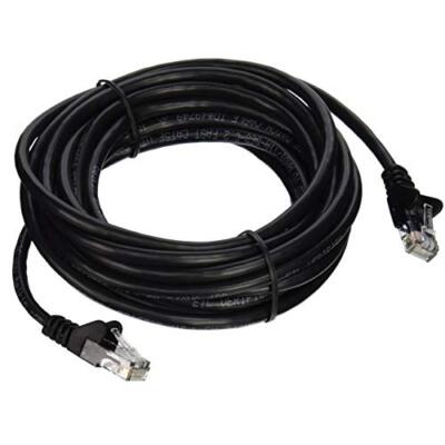 BELKIN COMPONENTS A3L791-15-BLK-S 15FT CAT5E SNAGLESS PATCH CABLE, UTP, BLACK PV