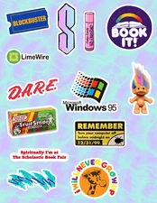 90s Kid Sticker Pack