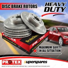 Protex Front + Rear Disc Brake Rotors for Land Rover Discovery Sport L550 2.0L