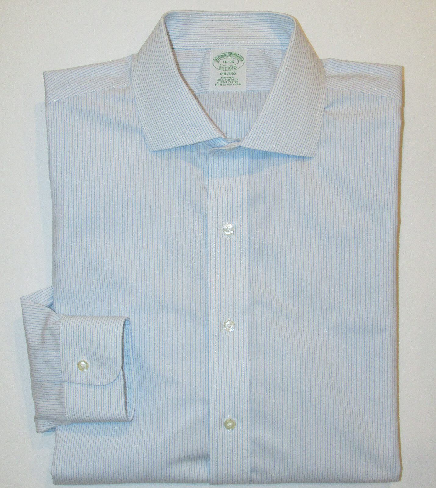 BROOKS BROTHERS Milano Dress Shirt 