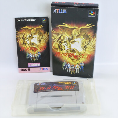 SHIN MEGAMI TENSEI II 2 Super Famicom Nintendo 3162 sf