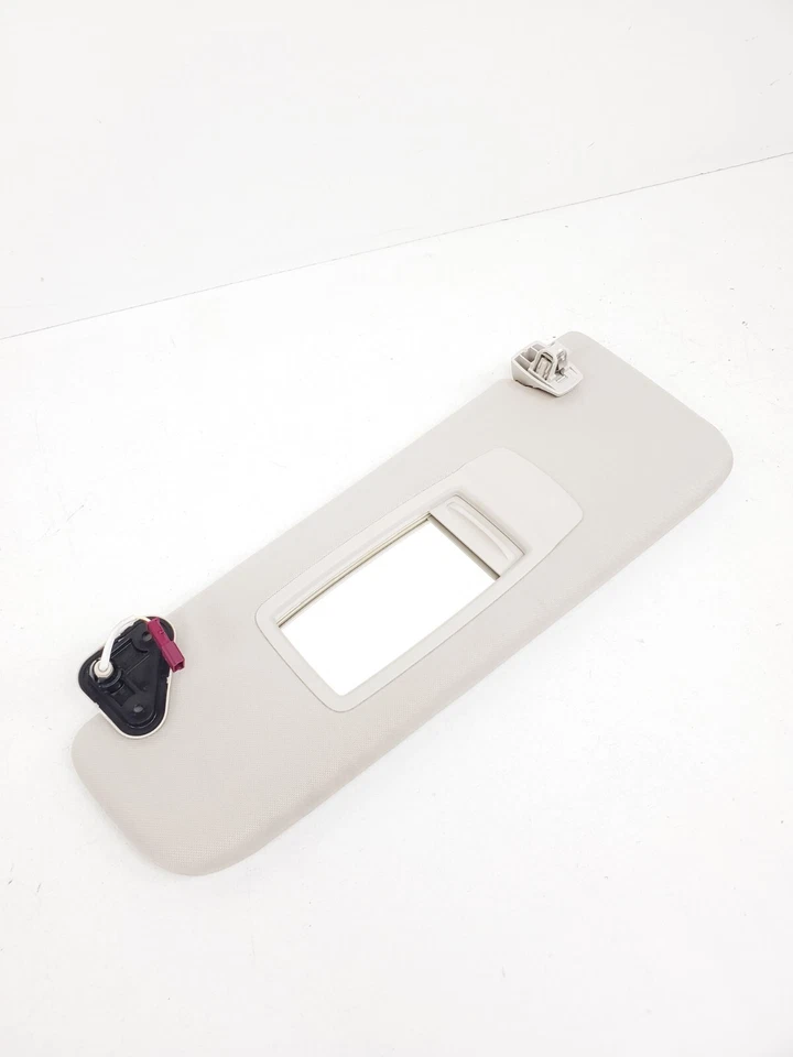 2016-2022 BMW B7 ALPINA 7 SERIES 750 SET OF 2 SUN VISOR SHADE IVORY OEM - Image 4 of 4