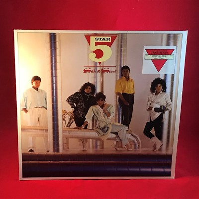 FIVE STAR Silk & Steel 1986 UK VINYL LP + INNER Find The Time 5 STAR L