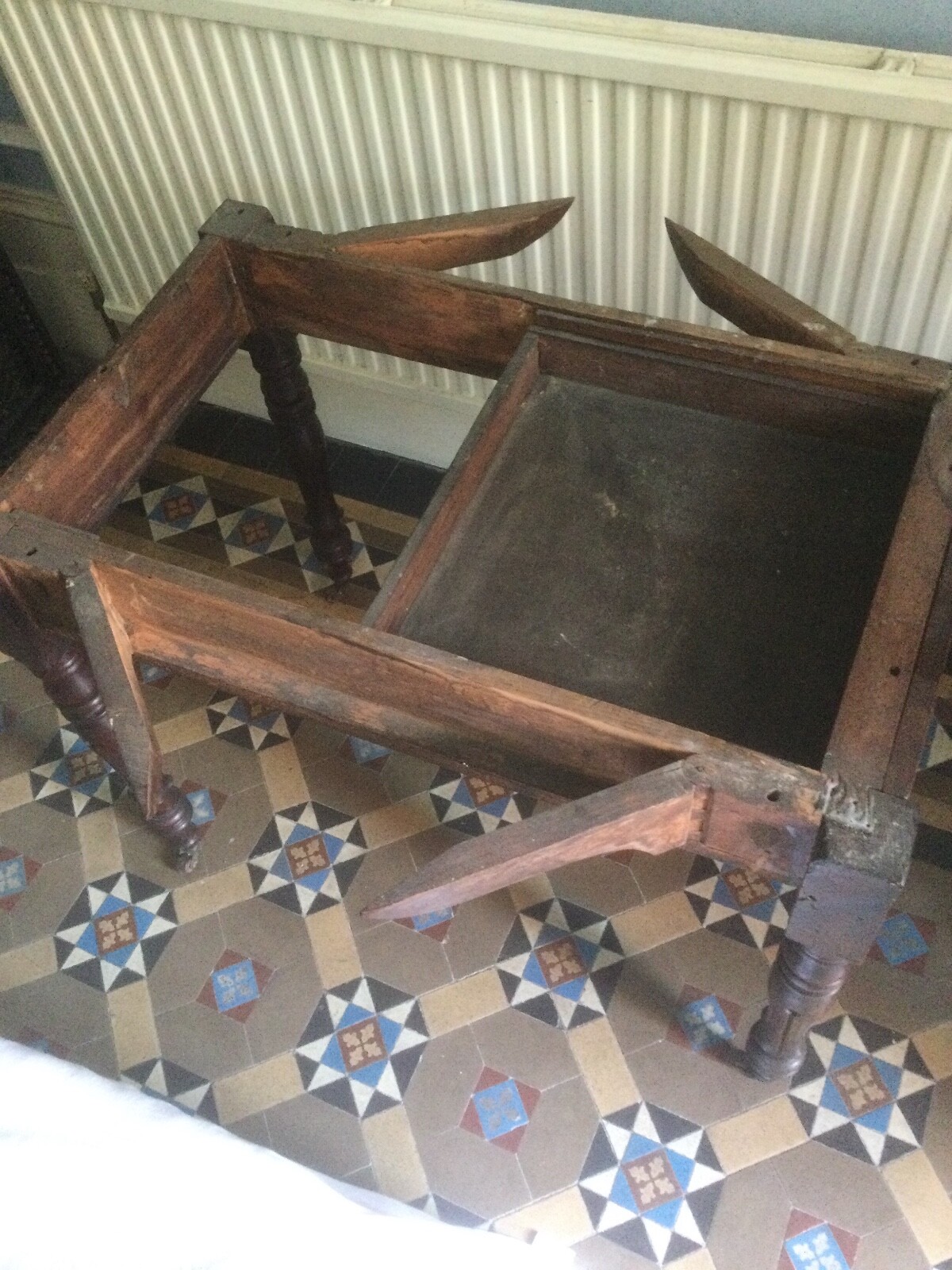 Antiques for restoration mahogany table and chair eBay