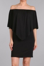 Chatoyant 4 Way Convertible Dress Black Medium