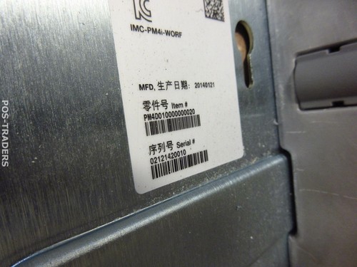 Intermec EasyCoder PM4i USB LAN 203dpi Label Printer 519022 INCH / HINGE BROKEN - Bild 4 von 5