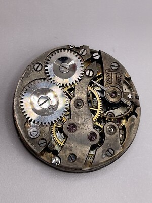 F.A HIRSCH & CO. Swiss 15 Jewels Movement For Parts Or Repair