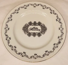 50th Golden Anniversary Plate Collection Made in Japan Treasure Master Gift