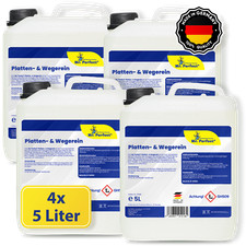 Mr. Perfect Platten & Wegereiniger 4 x 5L - Pflaster Steinreiniger für Terasse