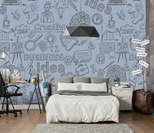 3D Urban Elite K8336 Wallpaper Mural Self-adhesive Removable Sticker Panda