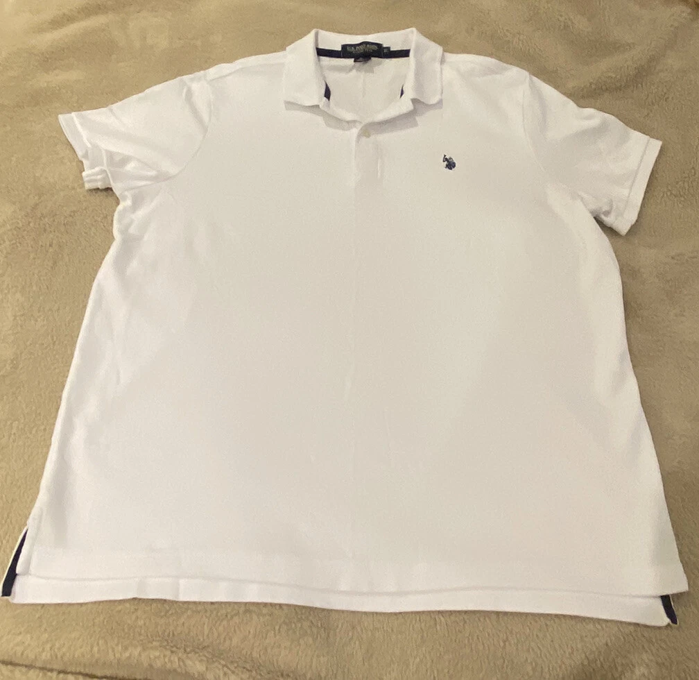 white polo dress shirt