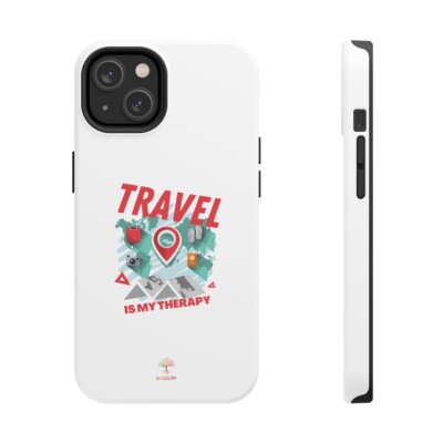 Travel Is My Therapy Tough Phone Cases, Case-Mate | Envolvp Phone Cases 