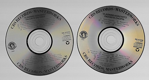 VLADIMIR HOROWITZ Favorite Chopin & Favorite Encores 2 CDs! - Picture 3 of 3