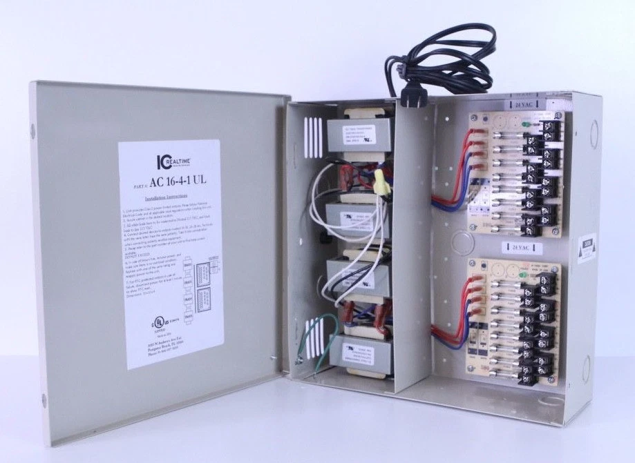 IC Realtime AC 16 4 1 UL CCTV Camera Accessory Power Supply