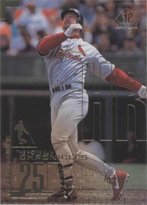 1999 SP Authentic - Mark McGwire #HR45 - 1 of 1