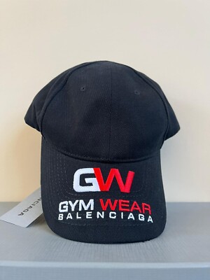 け*ん様 BALENCIAGA GYM WEAR ブラックキャップ Lサイズ Balenciaga , Gym Wear Logo Hat in Black, BNWT L | eBay
