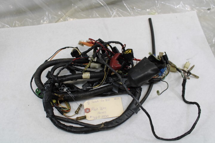 OEM Suzuki Motorcycle 1996 GSX750 Katana Main Wiring Harness OEM Suzuki Motorcycle 1996 GSX750 Katana Main Wiring Harness